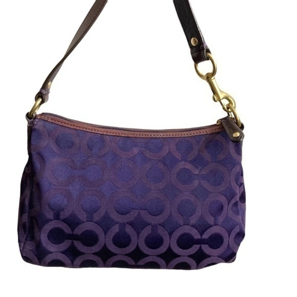 Coach Madison purple op c mini bag - Picture 4 of 14